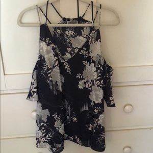 Chelsea 28 off the shoulder floral top